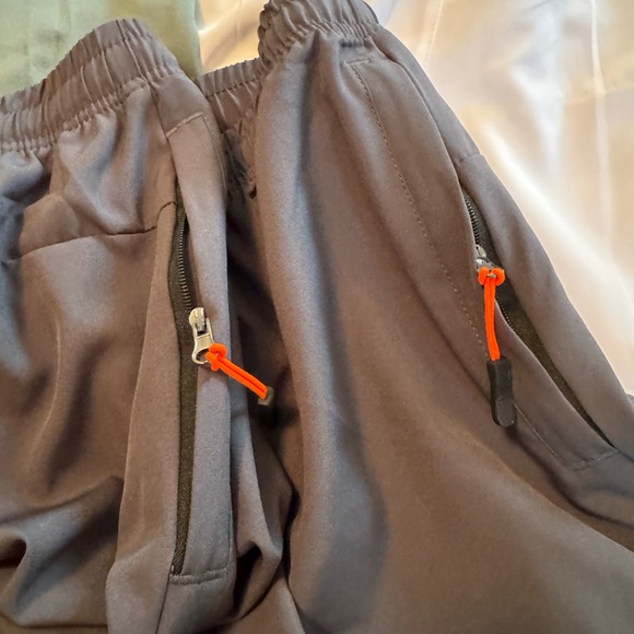 5- Men's Classic Drawstring Active Shorts - Gray, Black, Navy, White, Olive XXL - Picture 3 of 8